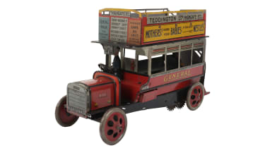 Toy car feature - Tin Bus 